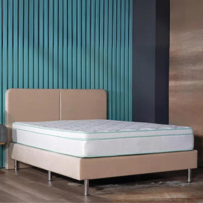 Materasso ibrido a molle insacchettate in memory foam Cool Gel da 10 pollici, misura matrimoniale, molle in acciaio temperato per impieghi gravosi, traspirabilità