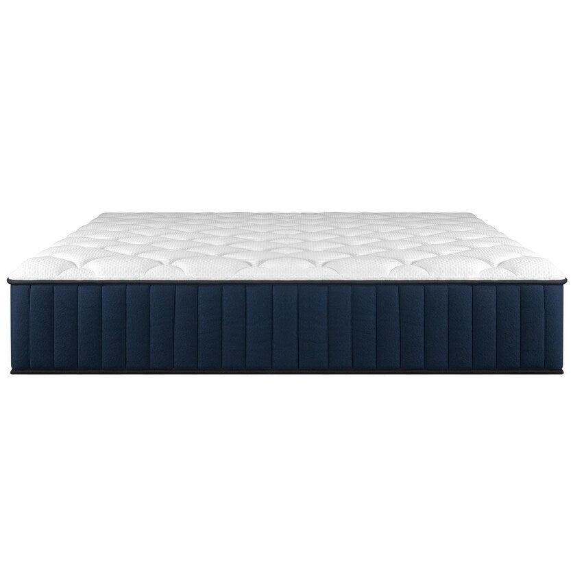 Materasso ibrido premium Serenity 12 Twin Size Medium Tight-Top Memory Edge Support Pocket Spring