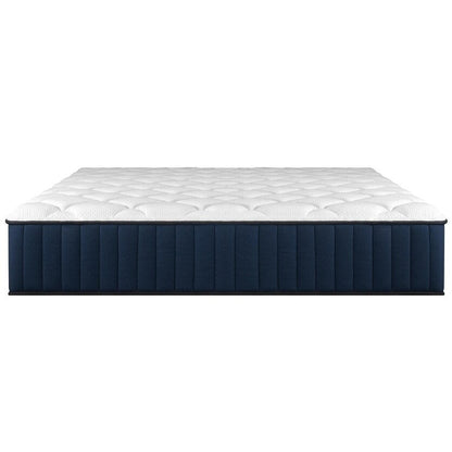 Materasso ibrido premium Serenity 12 Twin Size Medium Tight-Top Memory Edge Support Pocket Spring