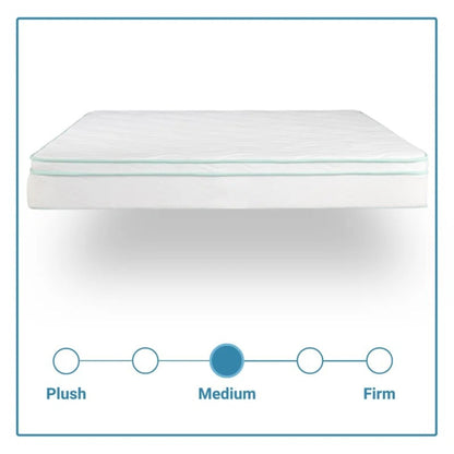 Materasso ibrido a molle insacchettate in memory foam Cool Gel da 10 pollici Twin XL Size