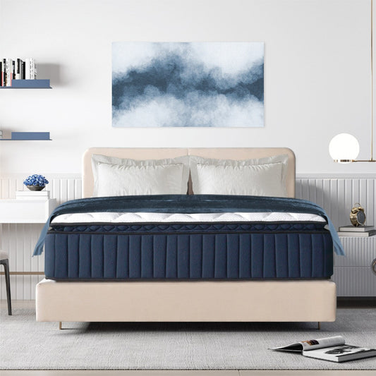 Materasso ibrido premium Twin XL Size-14 con supporto per i bordi in memory foam e molle insacchettate