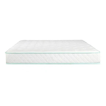 Materasso Twin XL da 9 pollici Excellence - Materasso a molle insacchettate con rivestimento in schiuma di Aloe Vera ibrido con parte superiore stretta e media