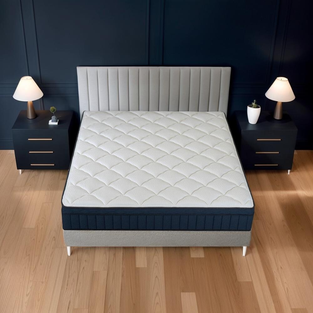 Materasso ibrido premium a molle insacchettate con supporto per bordi in memory foam Twin XL Size Tranquility 12 Medium