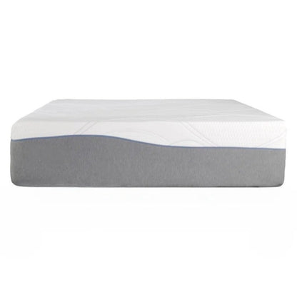 Materasso ibrido Twin XL Kruger 14 Medium, memory foam, molle insacchettate, fodera rimovibile, supporto per bordi, gel rinfrescante