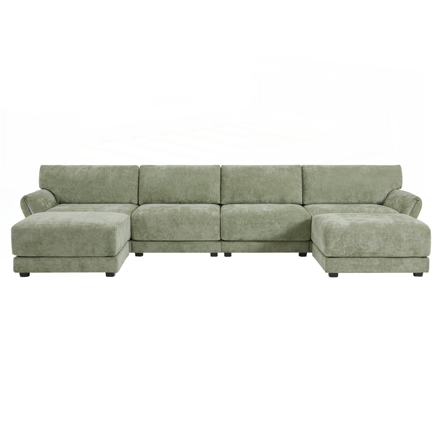 Forma a U con cuscino del sedile extra largo