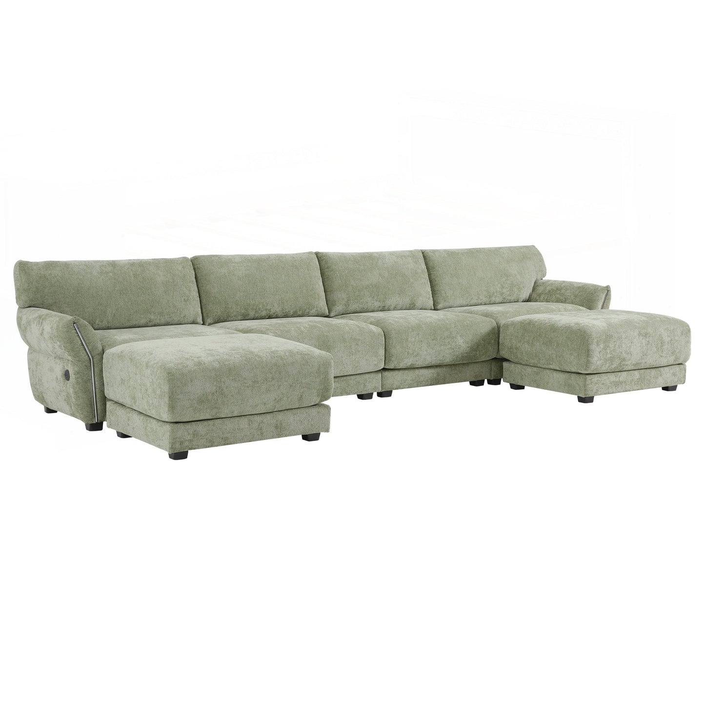 Forma a U con cuscino del sedile extra largo