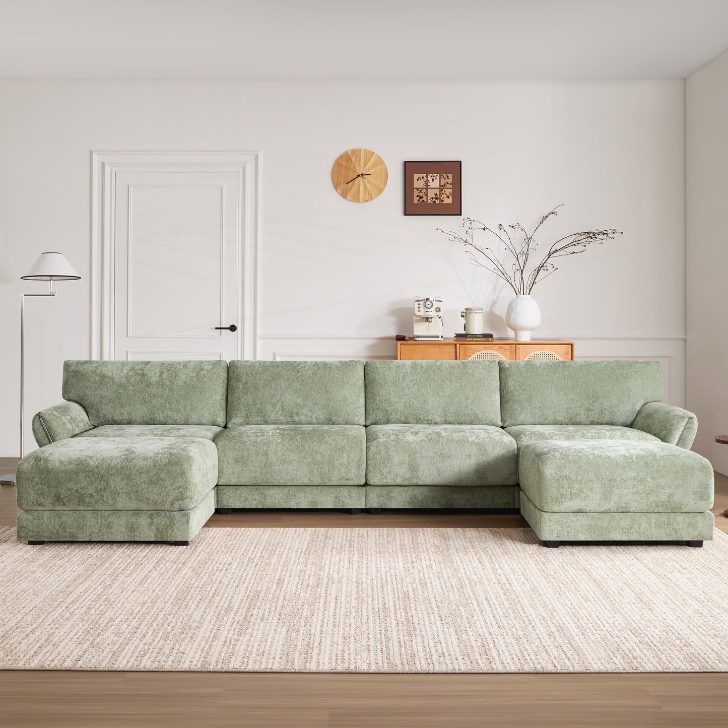 Forma a U con cuscino del sedile extra largo