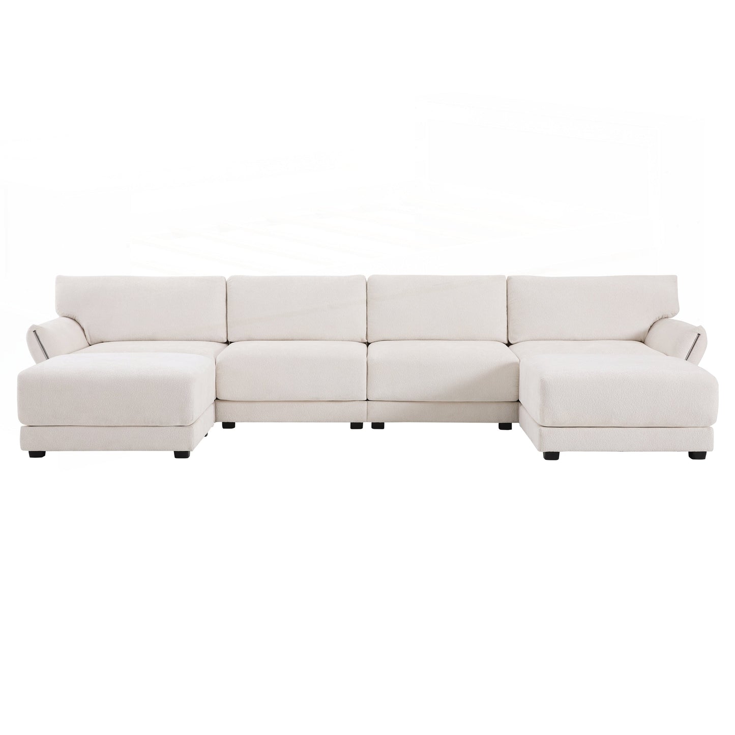 Forma a U con cuscino del sedile extra largo