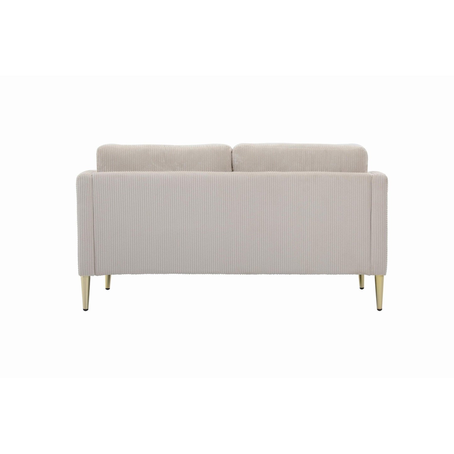 Divano a due posti in velluto a coste di metà secolo US PRIDE FURNITURE 60.63 W