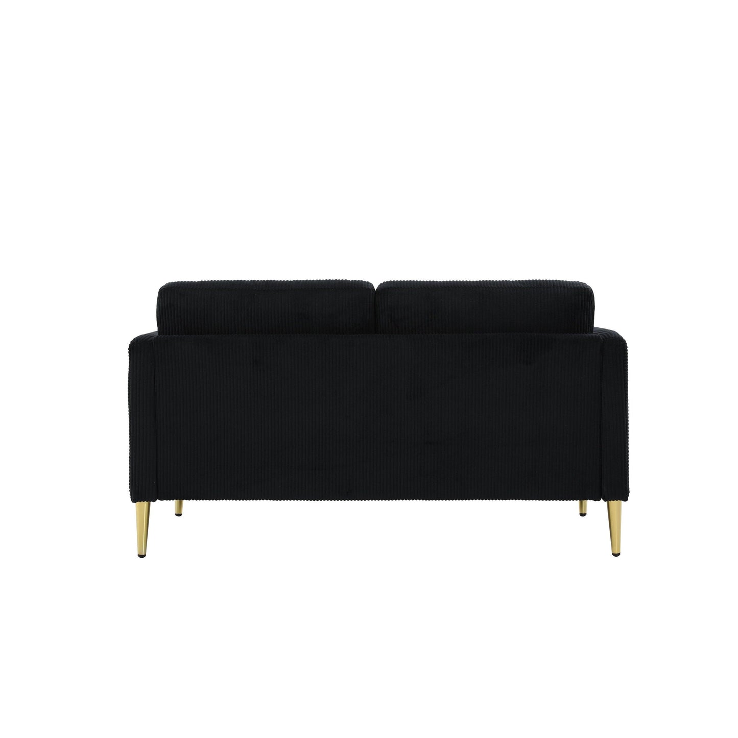 Divano a due posti in velluto a coste di metà secolo US PRIDE FURNITURE 60.63 W