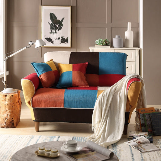 Divano letto colorato U_STYLE per piccoli spazi