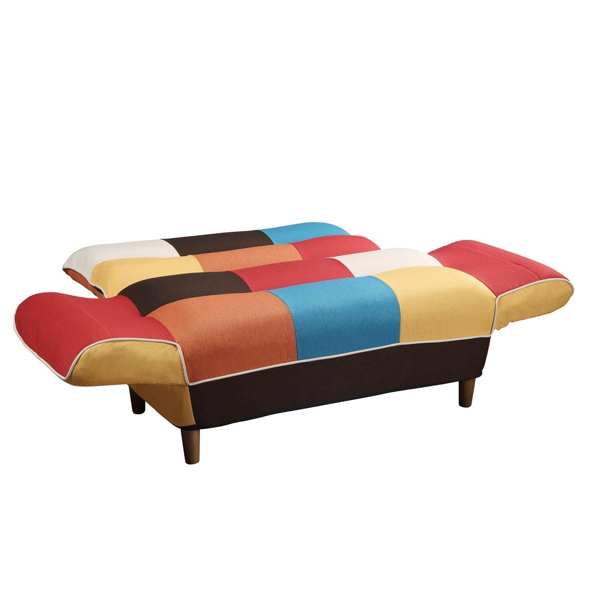 Divano letto colorato U_STYLE per piccoli spazi