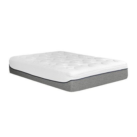 Materasso in memory foam Ultra Plush 13 Gel Medium in una scatola con fodera Jacquard a doppio strato