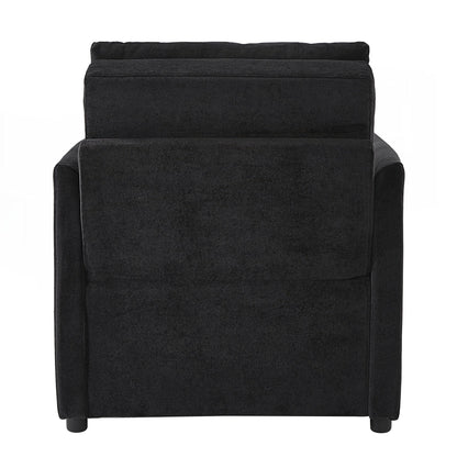 Divano letto imbottito trasformabile