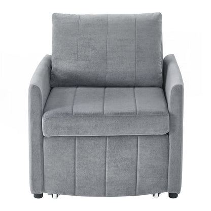 Divano letto imbottito trasformabile