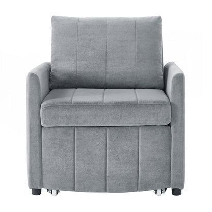 Divano letto imbottito trasformabile
