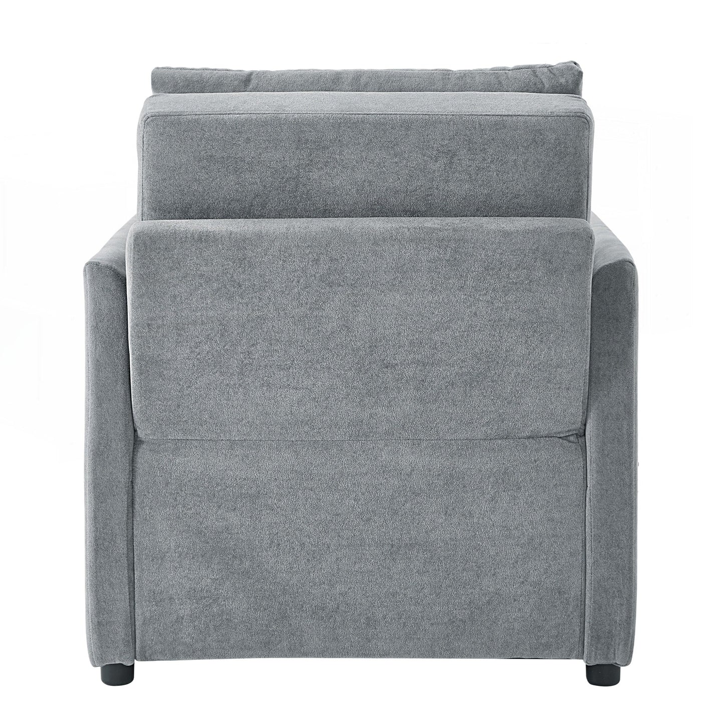 Divano letto imbottito trasformabile