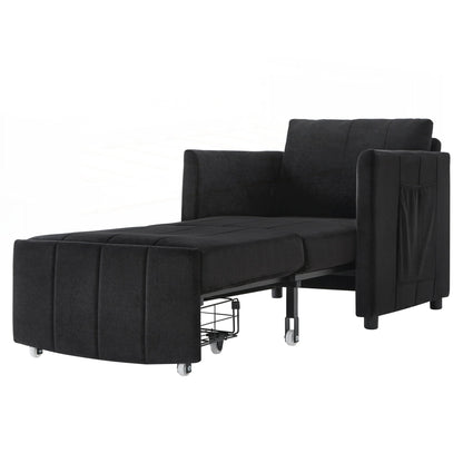 Divano letto imbottito trasformabile