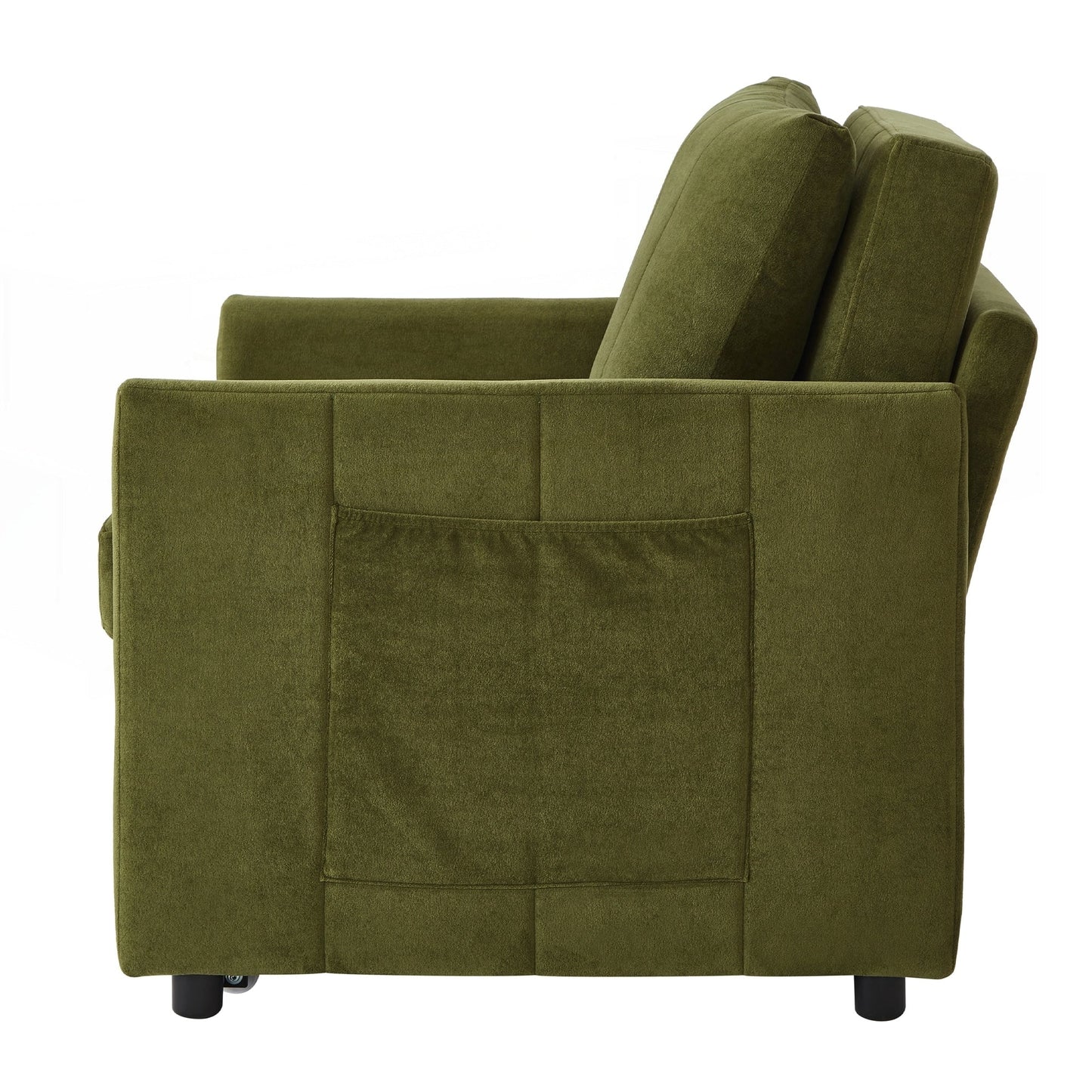 Divano letto imbottito trasformabile