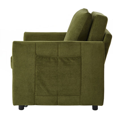 Divano letto imbottito trasformabile