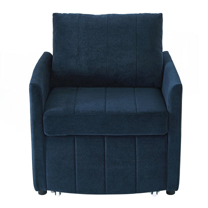 Divano letto imbottito trasformabile
