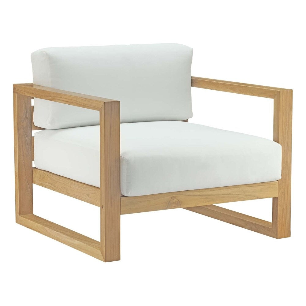 Set da esterno Upland in teak da 4 pezzi