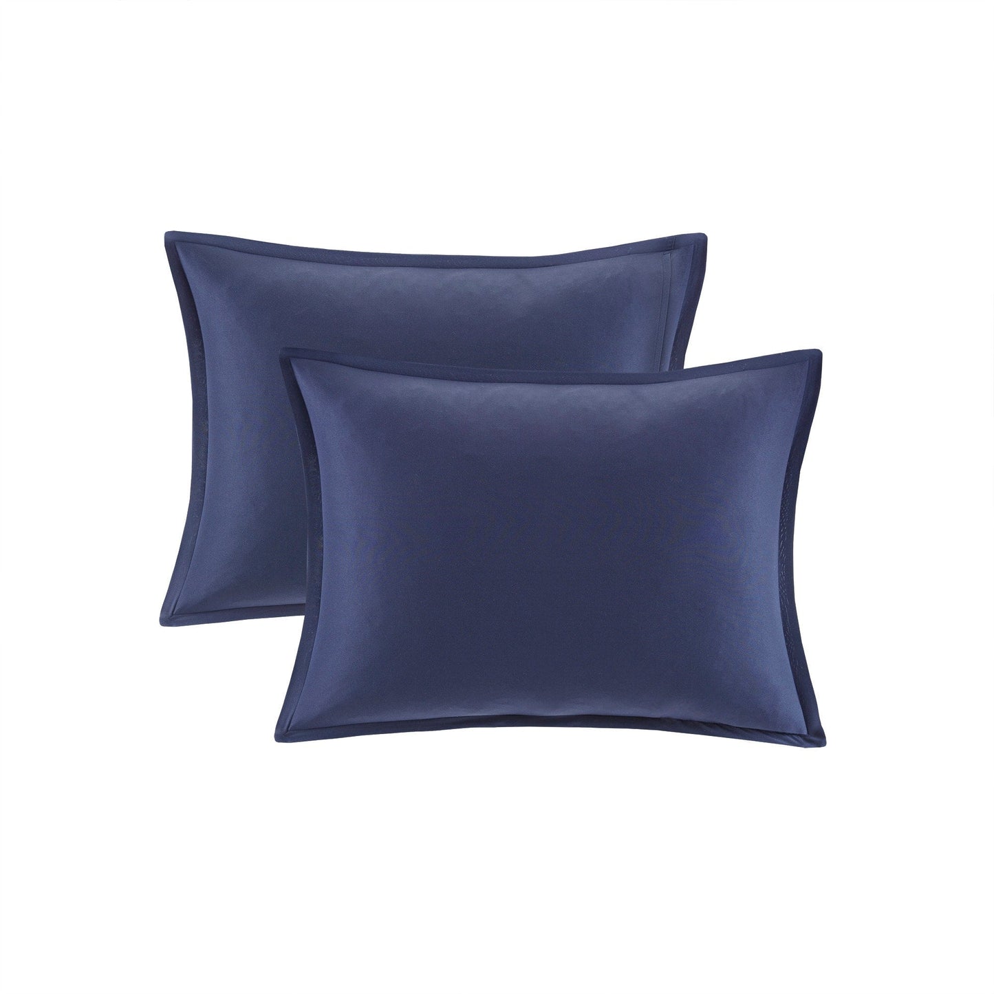 Set copripiumino in cotone verde/blu navy Aaron Shark di Urban Habitat Kids