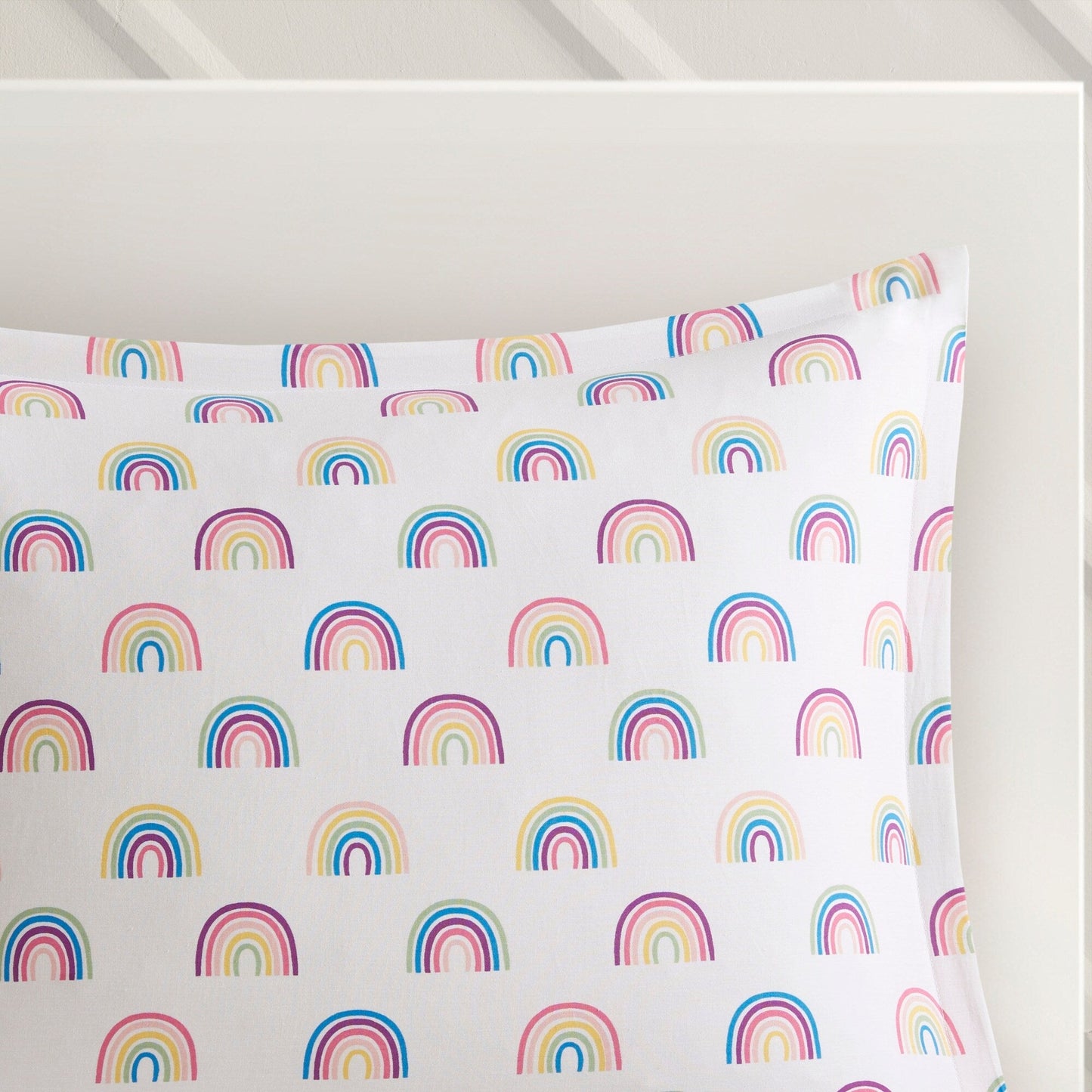 Set trapunta reversibile a righe Dakota Cotton Cabana di Urban Habitat Kids