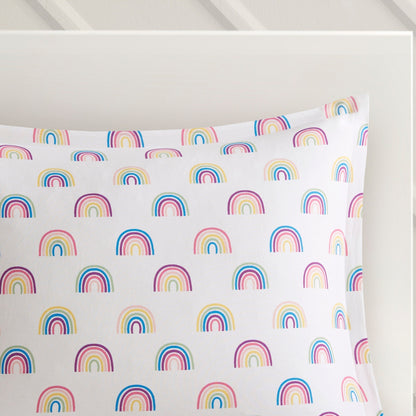Set trapunta reversibile a righe Dakota Cotton Cabana di Urban Habitat Kids