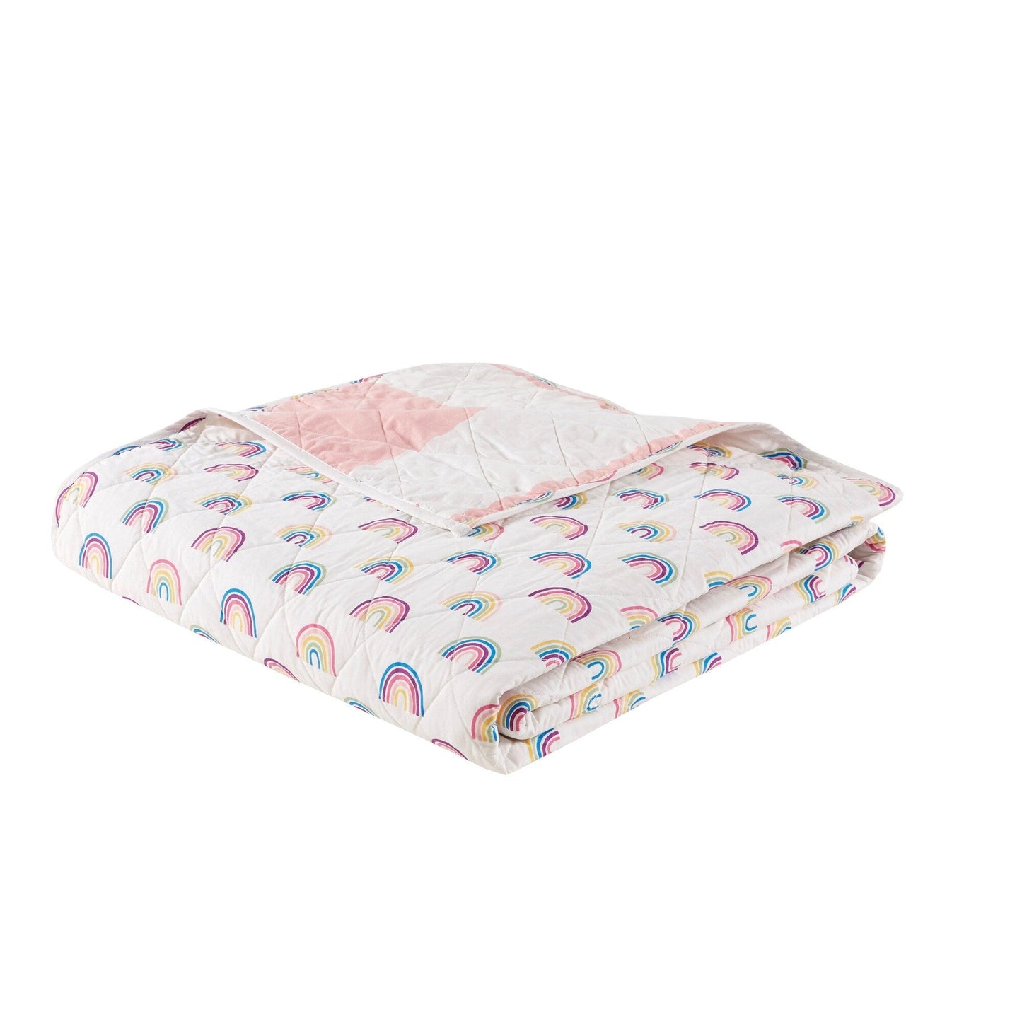 Set trapunta reversibile a righe Dakota Cotton Cabana di Urban Habitat Kids