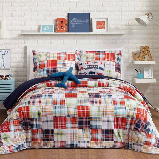 Set copripiumino Urban Playground Bryce con 2 cuscini decorativi