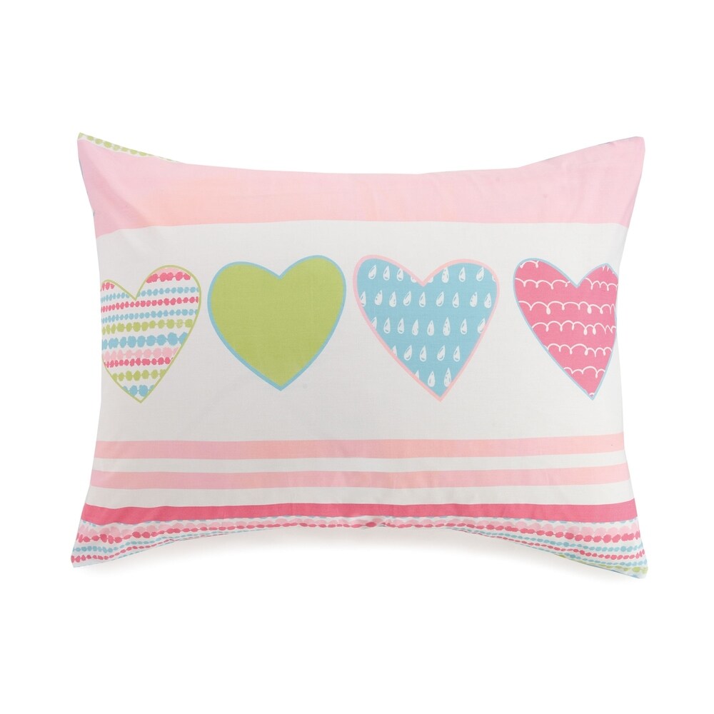Set copripiumino Daphne Urban Playground con 2 cuscini decorativi