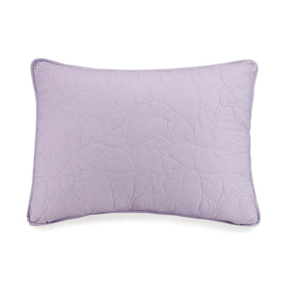 Set trapunta in cotone a forma di cuore Urban Playground con 2 cuscini decorativi