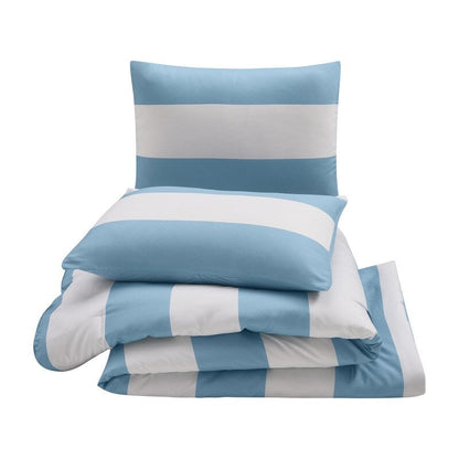 Set copripiumino reversibile Lavelle blu/bianco Urban Playground