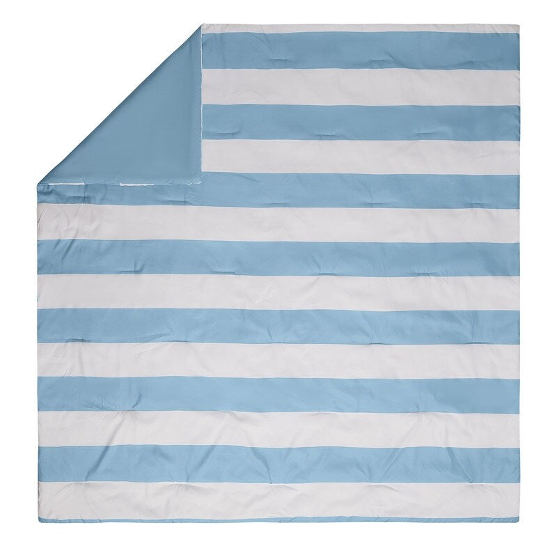 Set copripiumino reversibile Lavelle blu/bianco Urban Playground