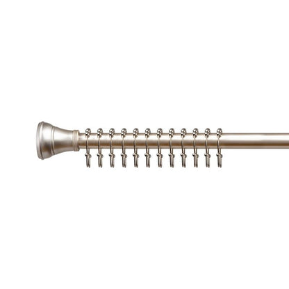 Ganci per tenda da doccia con doppio rullo a sfera in acciaio inox Utopia Alley, set da 12