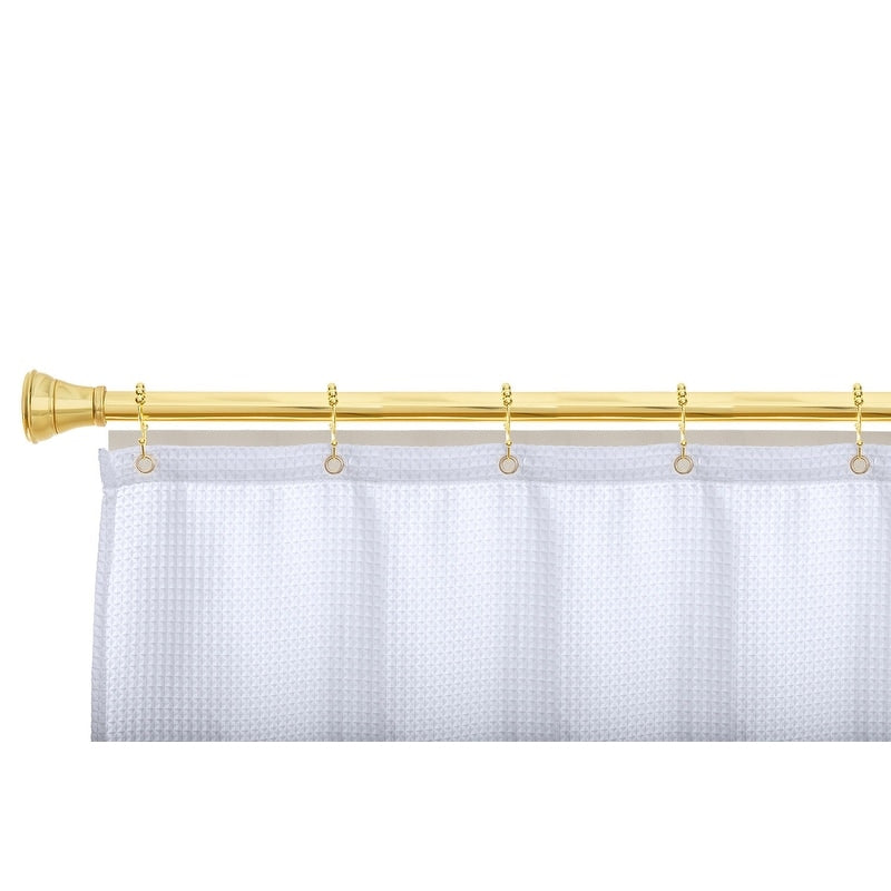 Ganci per tenda da doccia con doppio rullo a sfera in acciaio inox Utopia Alley, set da 12