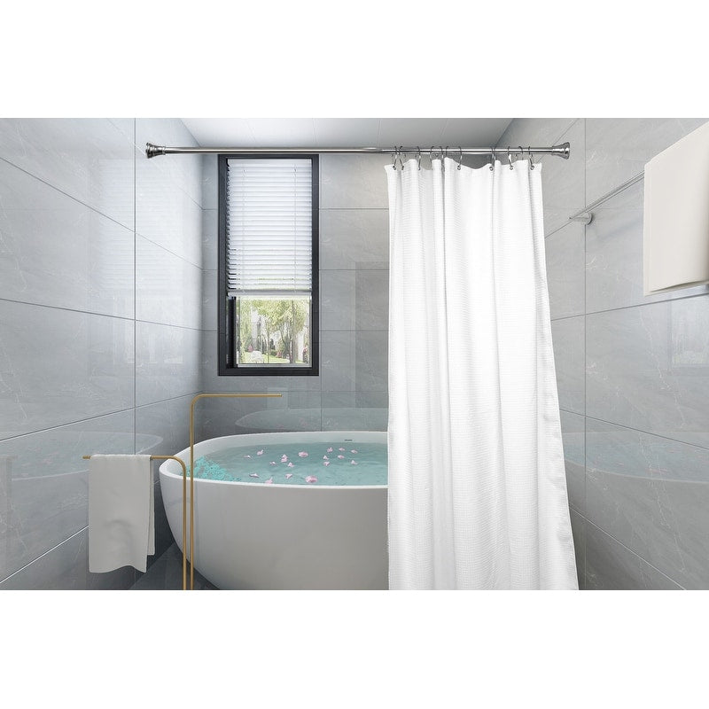 Anelli per tenda da doccia in zinco antiruggine Utopia Alley per bagno, set da 12