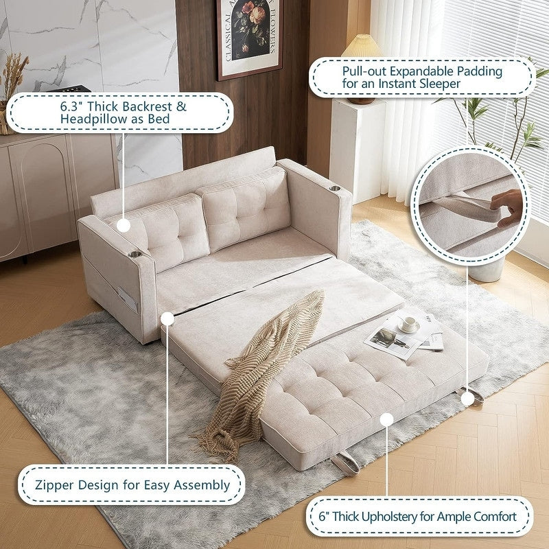 Divano letto a due posti VINGLI