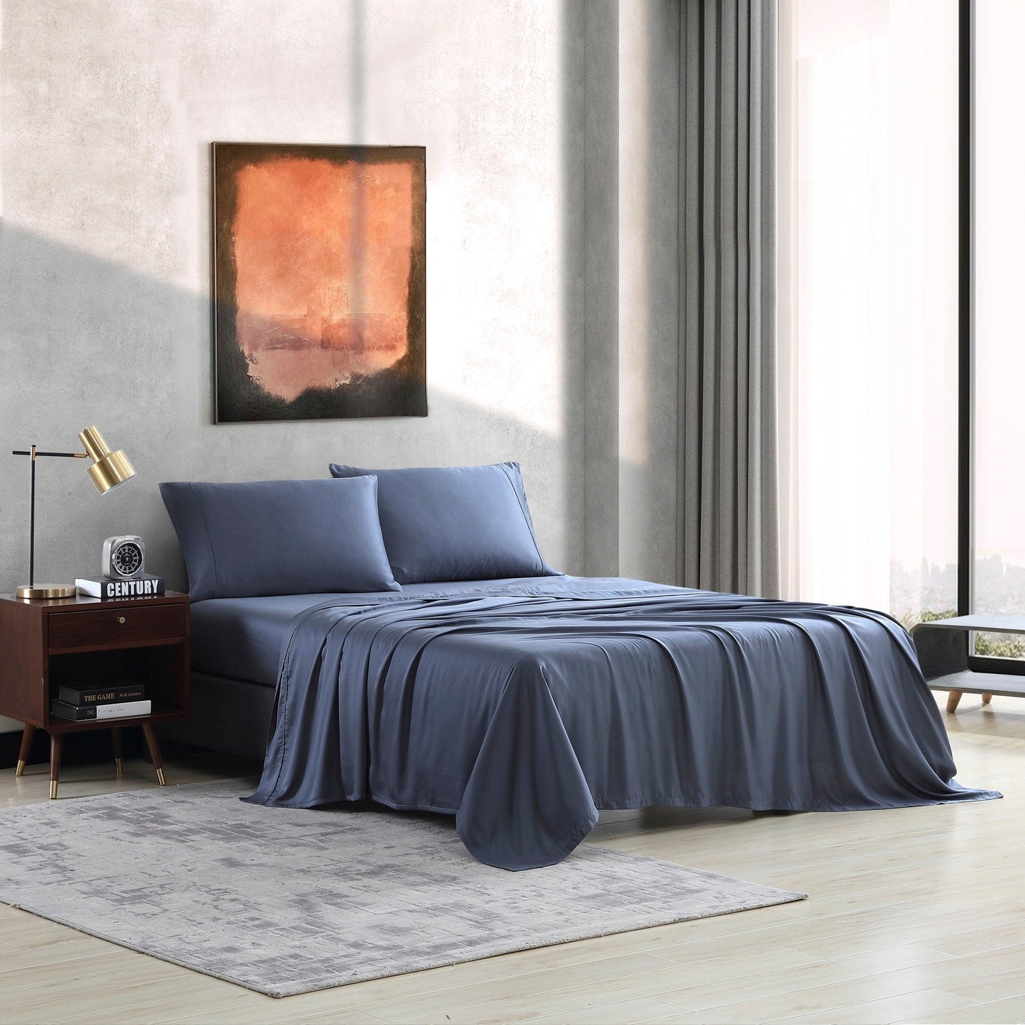 Set lenzuola in rasatello modale Valeron TENCEL™