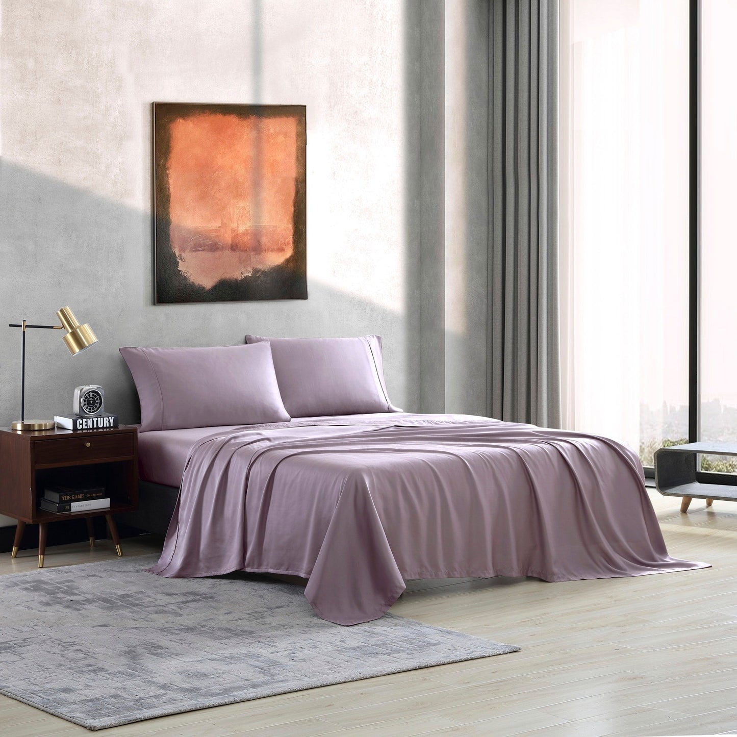 Set lenzuola in rasatello modale Valeron TENCEL™