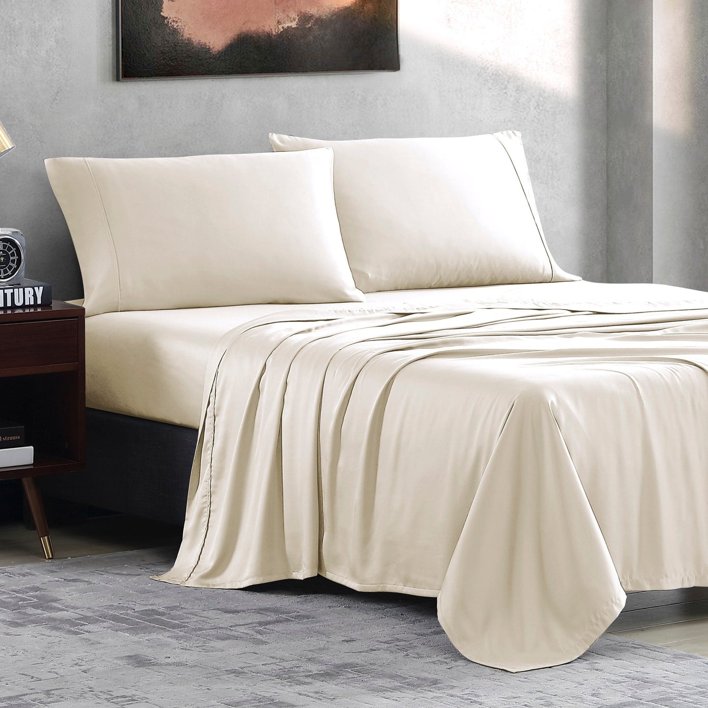 Set lenzuola in rasatello modale Valeron TENCEL™