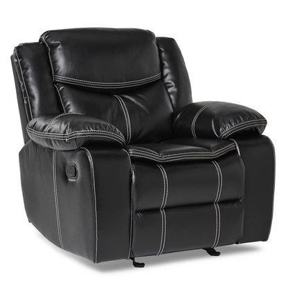 Poltrona reclinabile Valina Black Glider