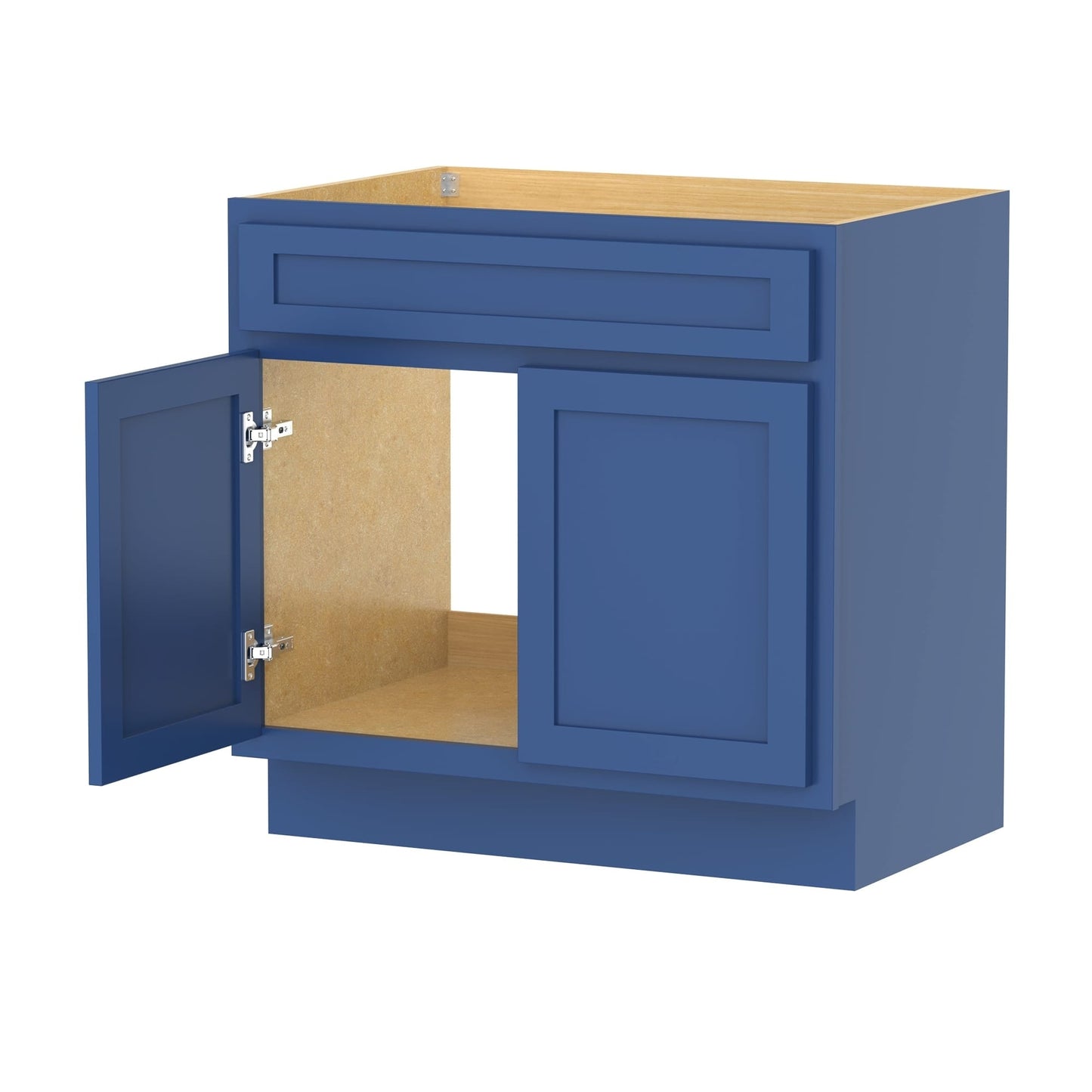Mobiletto per lavabo da bagno Vanity Art da 36 pollici con lavabo singolo