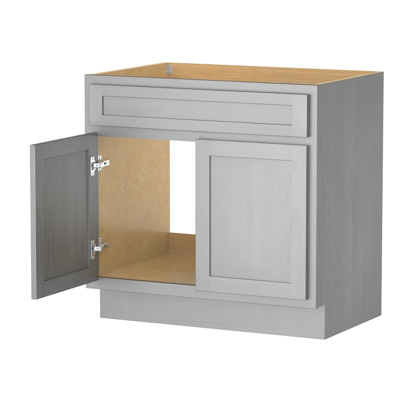 Mobiletto per lavabo da bagno Vanity Art da 36 pollici con lavabo singolo