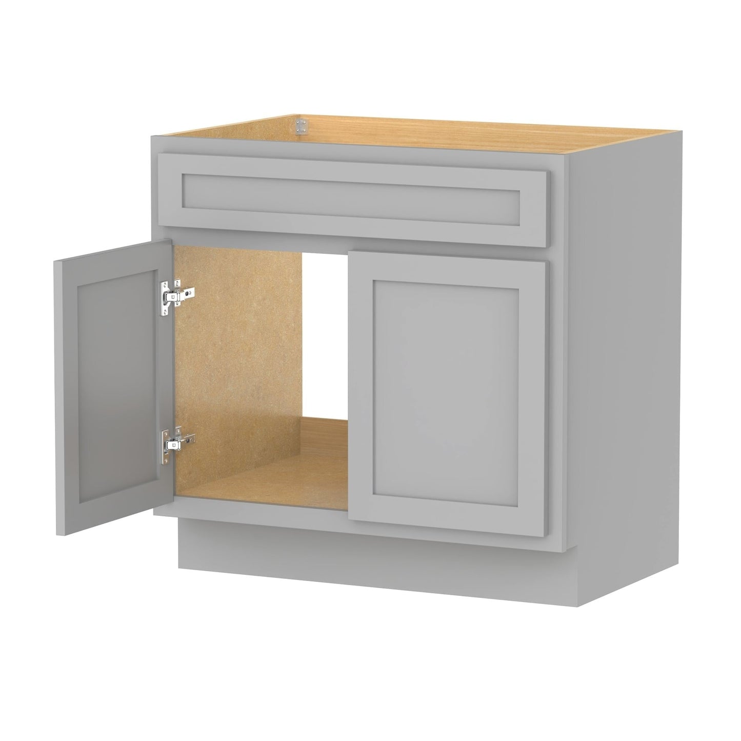 Mobiletto per lavabo da bagno Vanity Art da 36 pollici con lavabo singolo