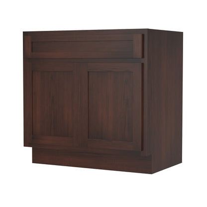 Mobiletto per lavabo da bagno Vanity Art da 36 pollici con lavabo singolo