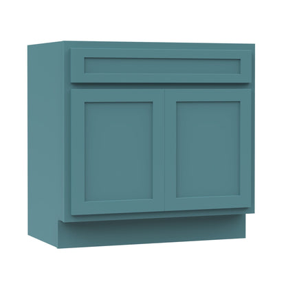 Mobiletto per lavabo da bagno Vanity Art da 36 pollici con lavabo singolo