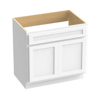 Mobiletto per lavabo da bagno Vanity Art da 36 pollici con lavabo singolo