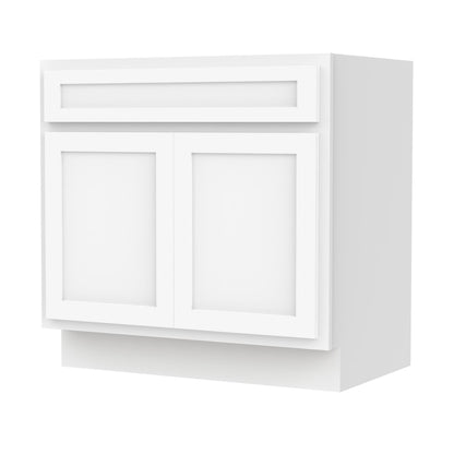 Mobiletto per lavabo da bagno Vanity Art da 36 pollici con lavabo singolo